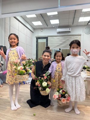 Flower Arrangement X STEAM X Story X English @Kidchen Club