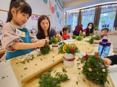 Flower Arrangement X STEAM X Story X English @Kidchen Club